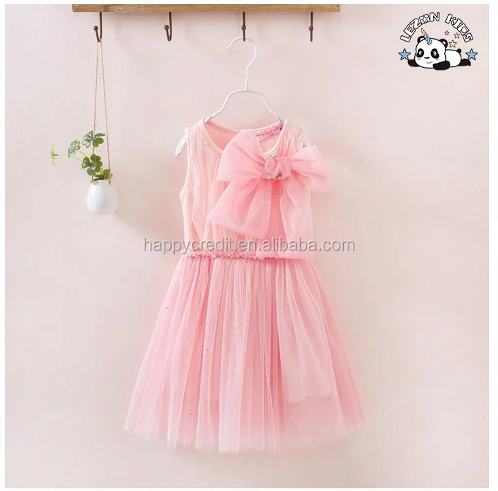 LEZONKIDS - OEM Girls Mesh Tutu Dress Kids Butterfly Mesh Party Dress Evening Party Princess Dress for Kids